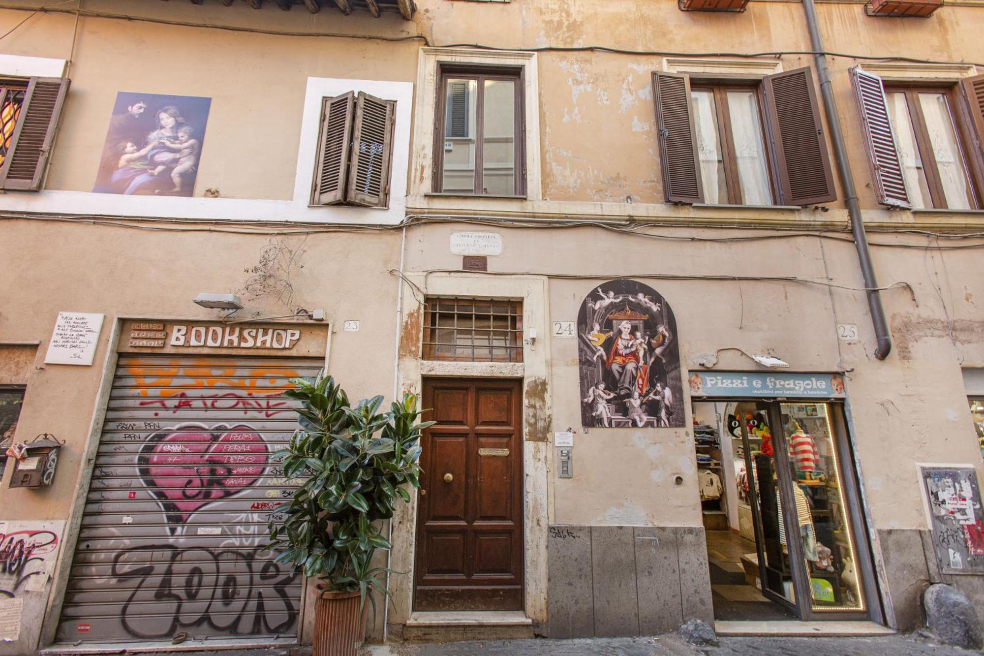 Happy Trastevere In Roma Eksteriør bilde