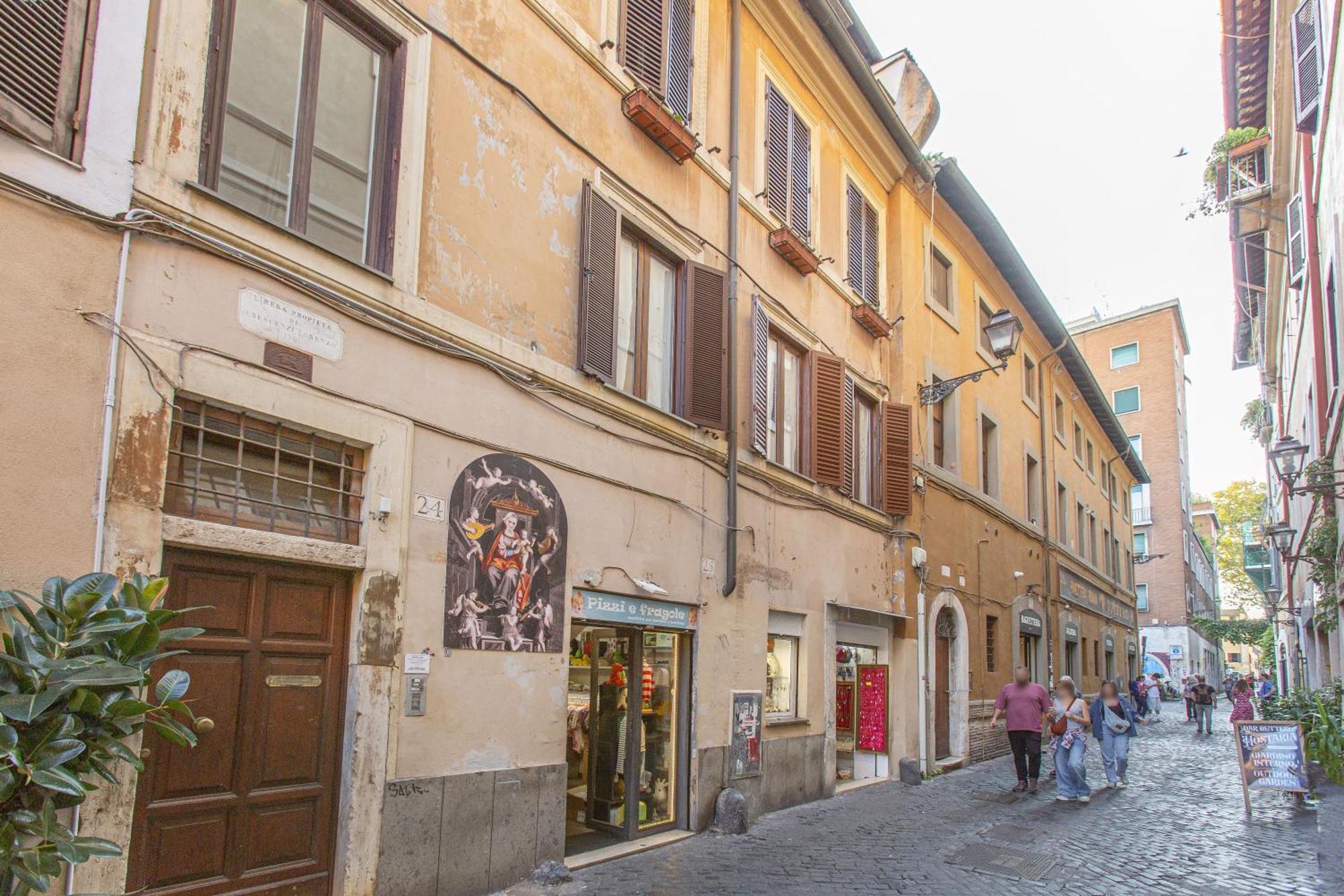 Happy Trastevere In Roma Eksteriør bilde