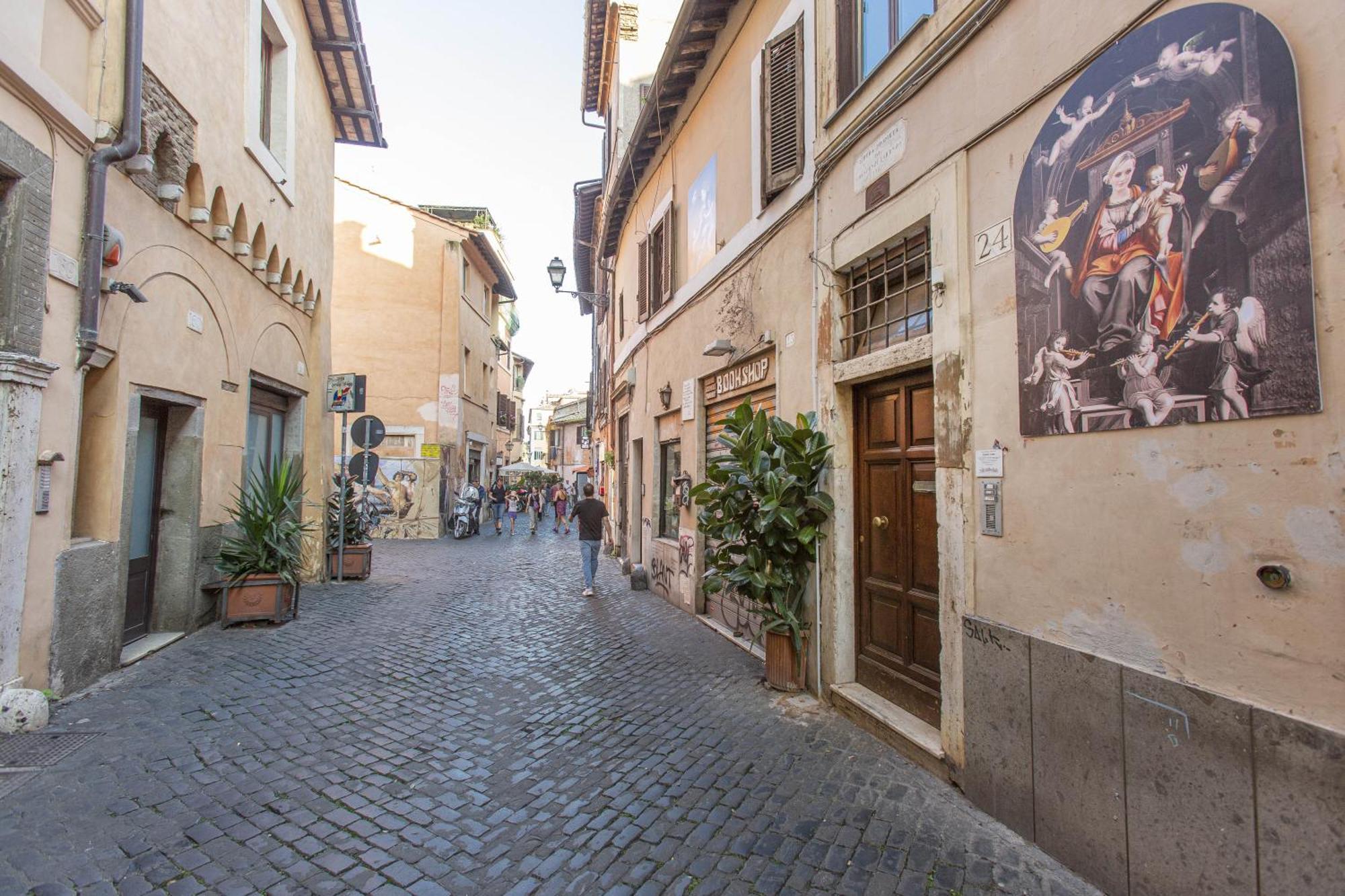Happy Trastevere In Roma Eksteriør bilde