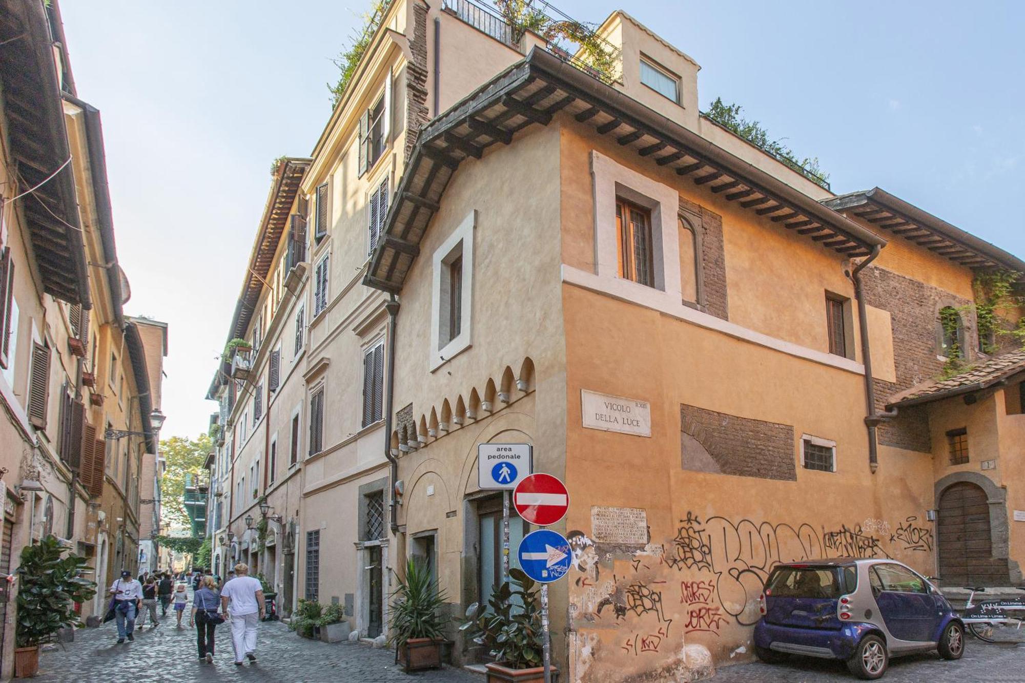Happy Trastevere In Roma Eksteriør bilde